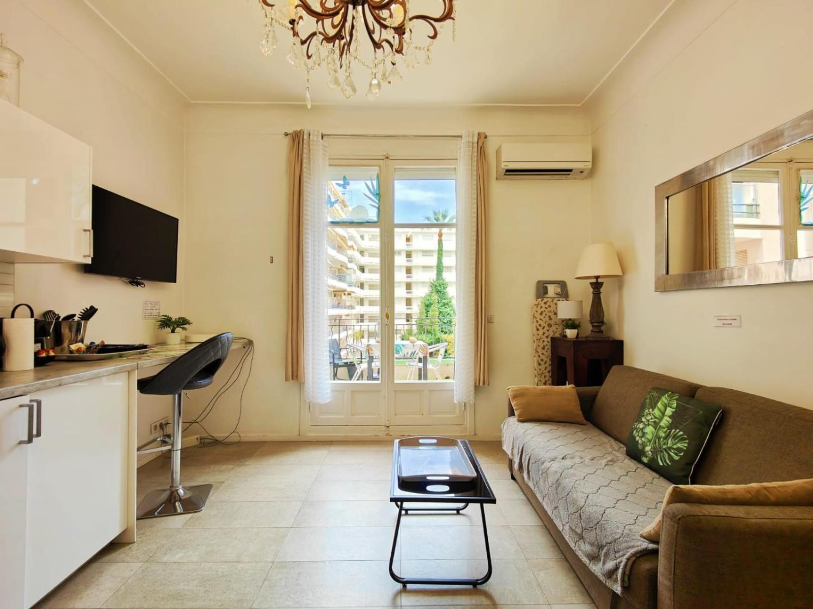 Mythique Miramar Cannes Croisette Terrasse Clim Parking Wifi Exterior foto