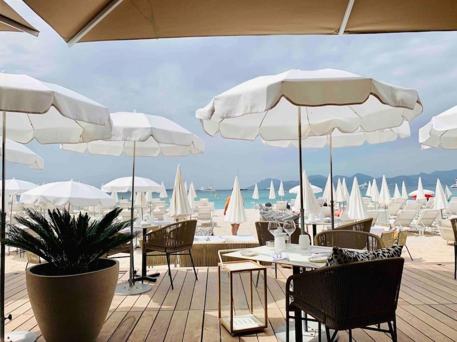 Mythique Miramar Cannes Croisette Terrasse Clim Parking Wifi Exterior foto