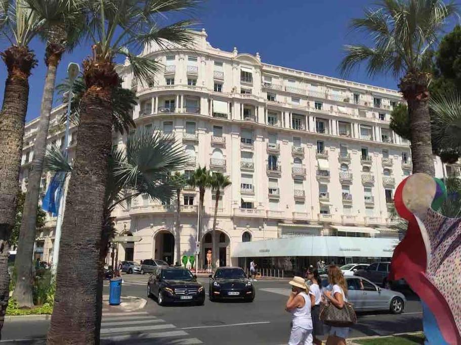 Mythique Miramar Cannes Croisette Terrasse Clim Parking Wifi Exterior foto