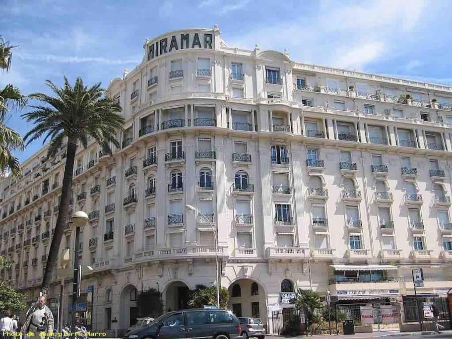Mythique Miramar Cannes Croisette Terrasse Clim Parking Wifi Exterior foto